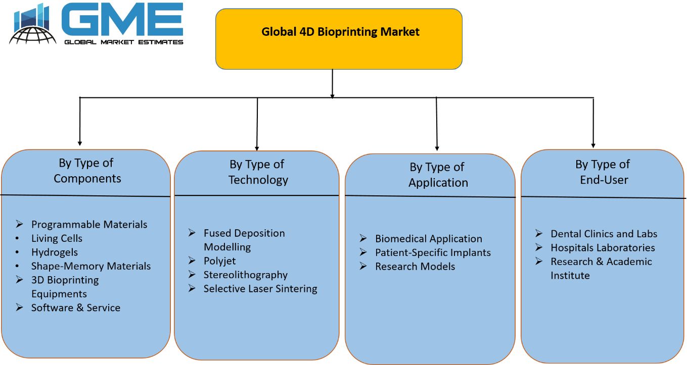 Global 4D Bioprinting Market Segmentation
